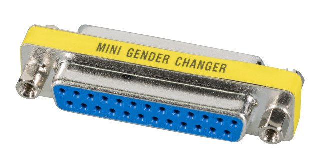 Efb Mini Gender Changer, Dsub 25, Bu.-Bu.