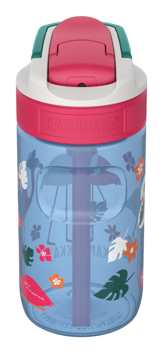 Botella  Kambukka Lagoon Blue Flamingo 400 Ml Niebieski