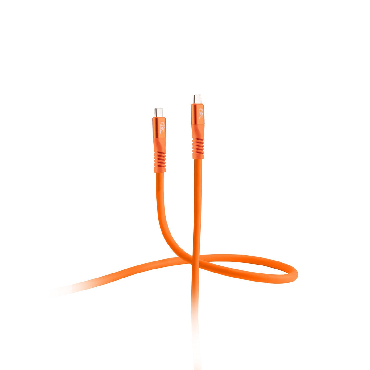 Shiverpeaks Usb-C Cable De Carga 3.2, 240w, Orange, 2m