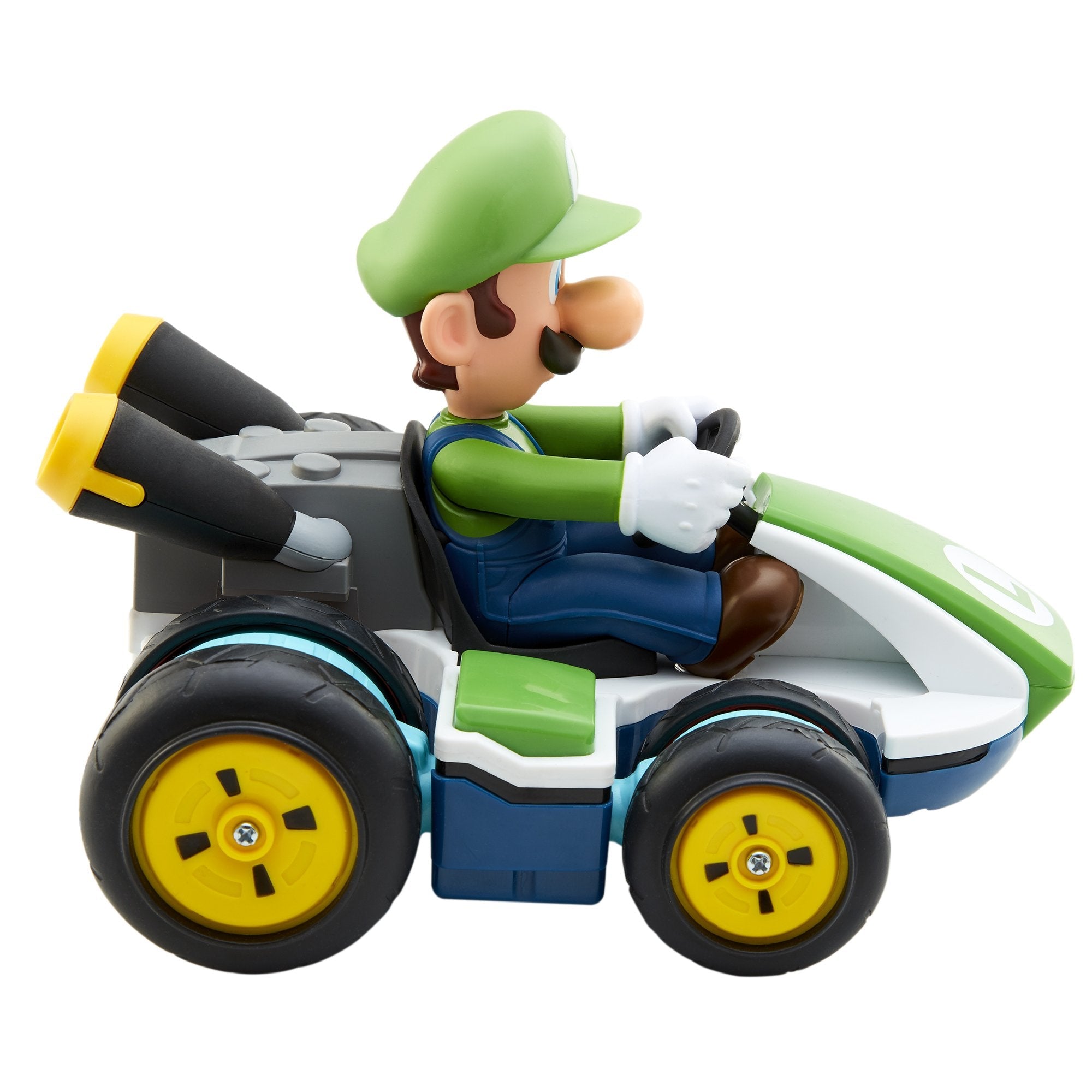 Coche Mini Rc Racer Luigi Mario Kart Nintendo Radio Control
