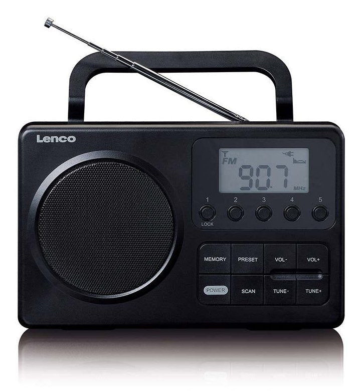 EAN 8711902079712 - Lenco MPR-035BK Portátil Analógico y digital Negro imagen 4