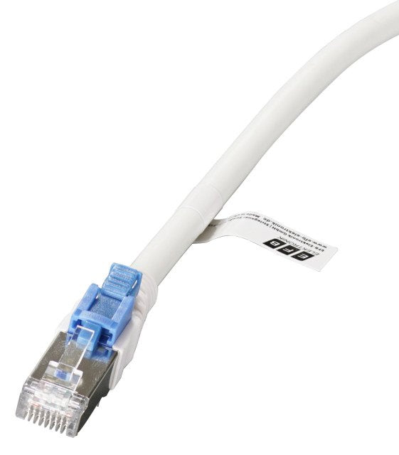 Efb Rj45 Cable De Red Cat.6a S Ftp Lszh Bc Awg26 Abschliebar Wei 1m