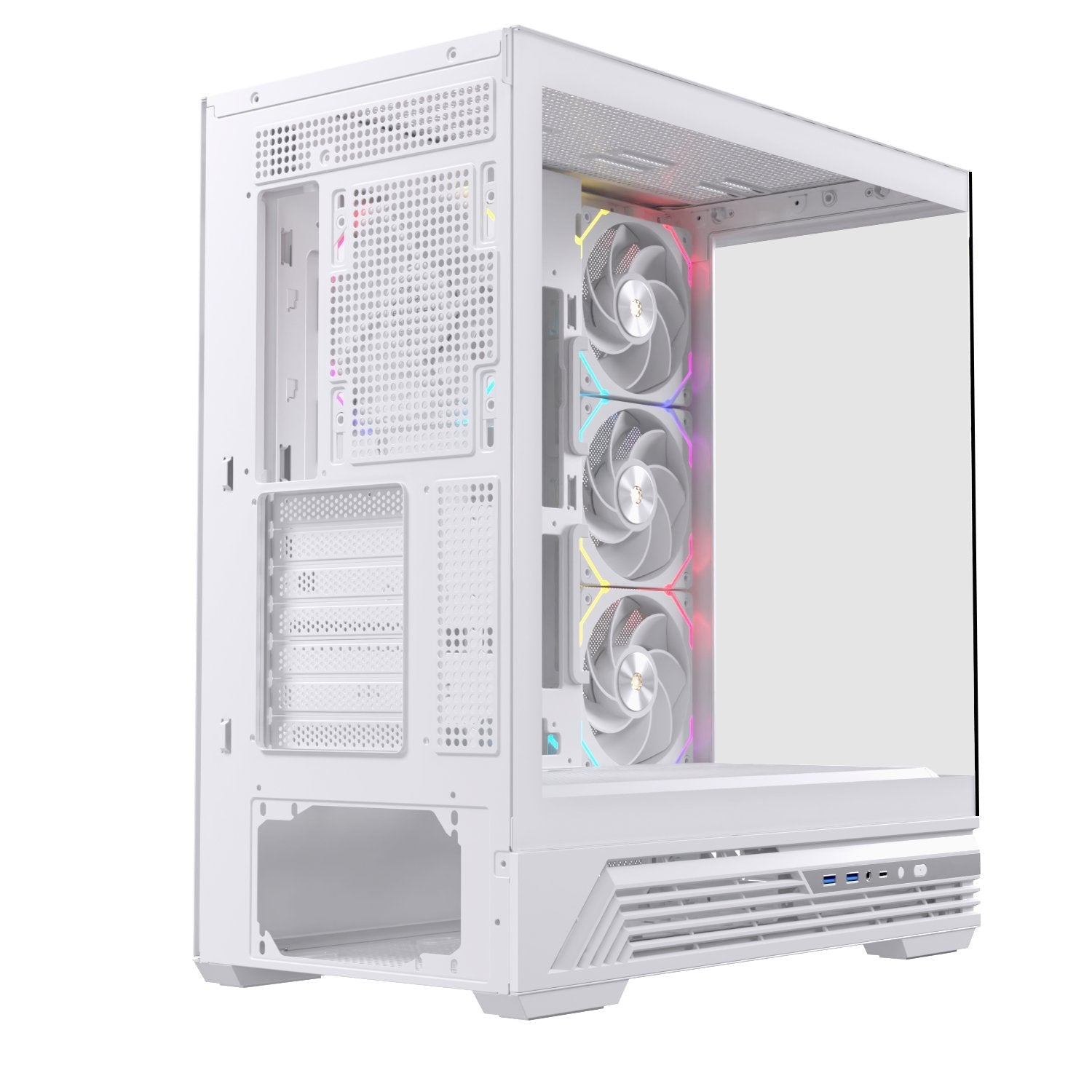 EAN 6977277365900 - Einarex EXCS-PR-800R-W carcasa de ordenador Midi Tower Blanco imagen 8