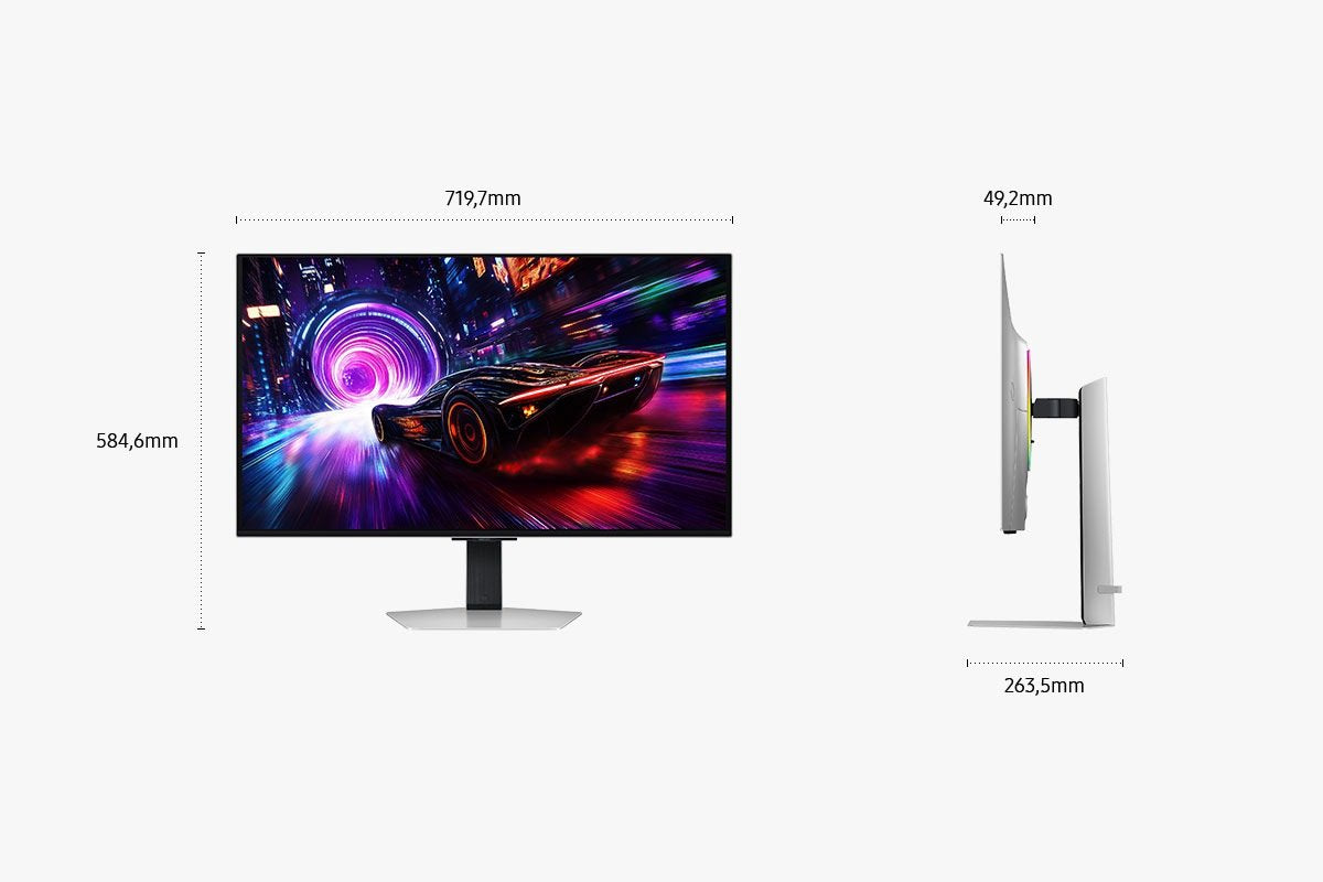 Monitor Samsung 32" Ls32fg816suxen Uhd 240hz Qd-Led 3840x2160 Dp Hdmi Usb