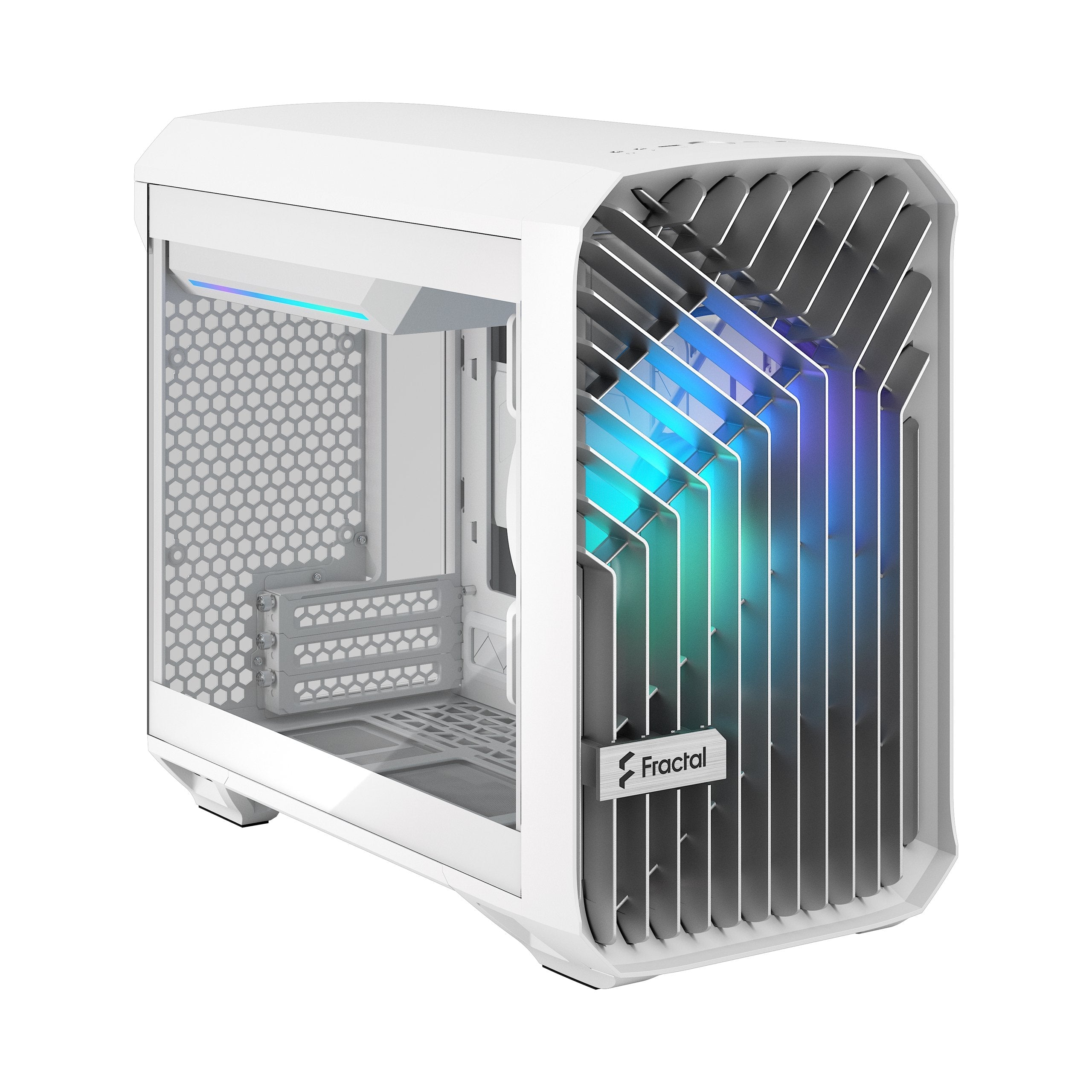 Caja Pc Fractal Design Torrent Nano Rgb White Tg Light Tint, Tower-Gehäuse Fd-C-Tor1n-05