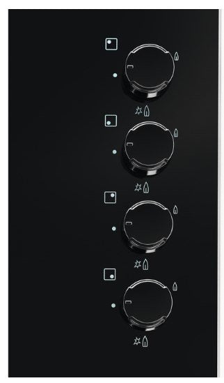 EAN 7332543663668 - Electrolux EGG6407K Negro Integrado 59 cm Encimera de gas 4 zona(s) imagen 5