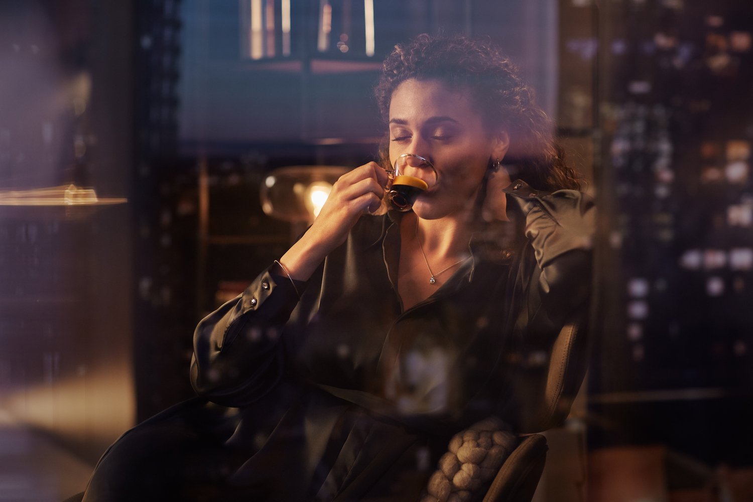 Cafetera De Cápsulas Philips L'Or Barista Sublime Lm 9012 60  Negra