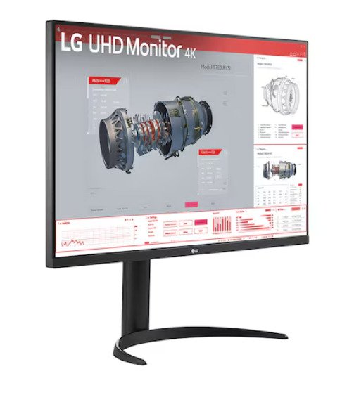 EAN 8806096590010 - LG 32BR55UK-B pantalla para PC 80 cm (31.5") 3840 x 2160 Pixeles 4K Ultra HD LED Negro imagen 3