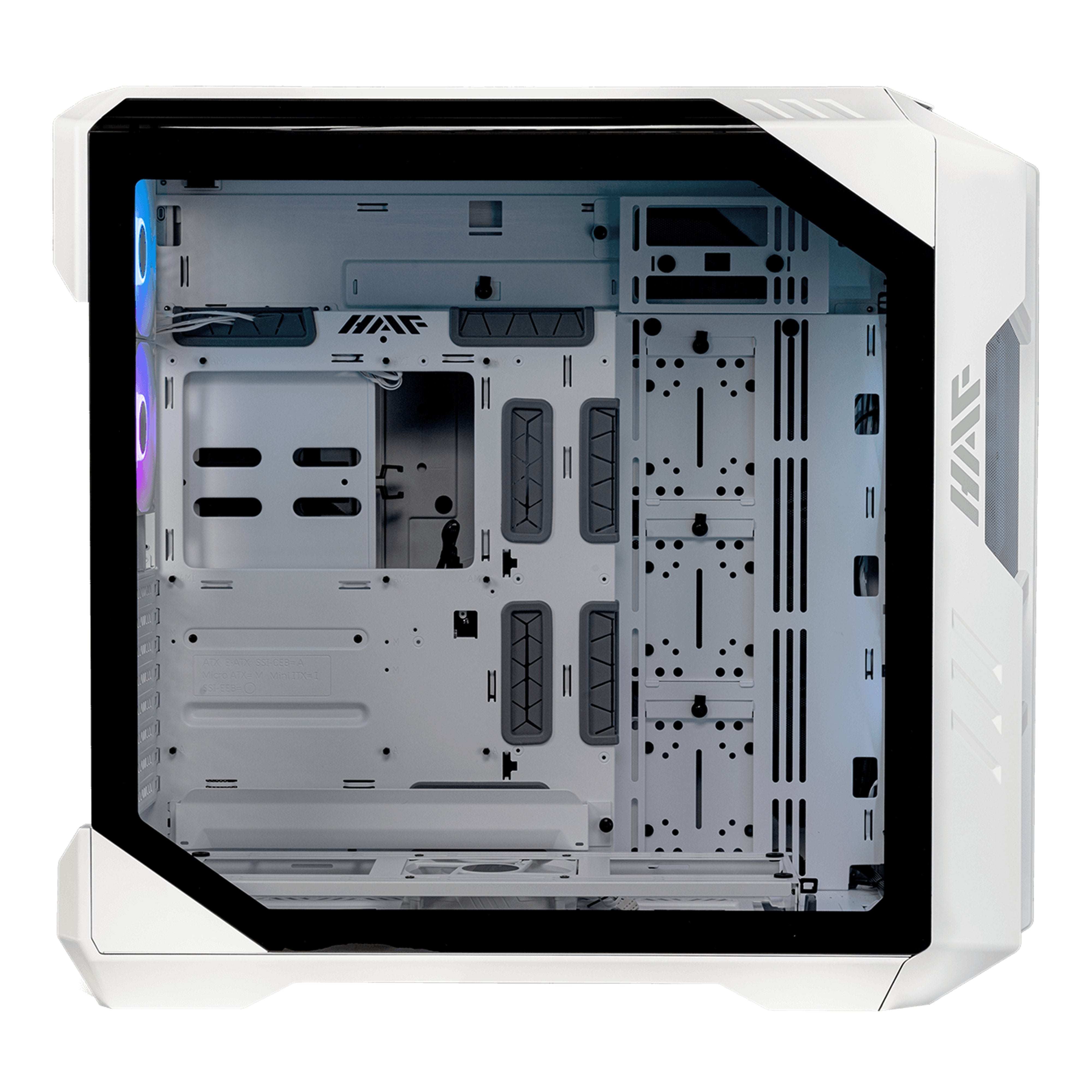Caja Pc Cooler Master Haf 700 Argb Full Tower Side Window + Controller White
