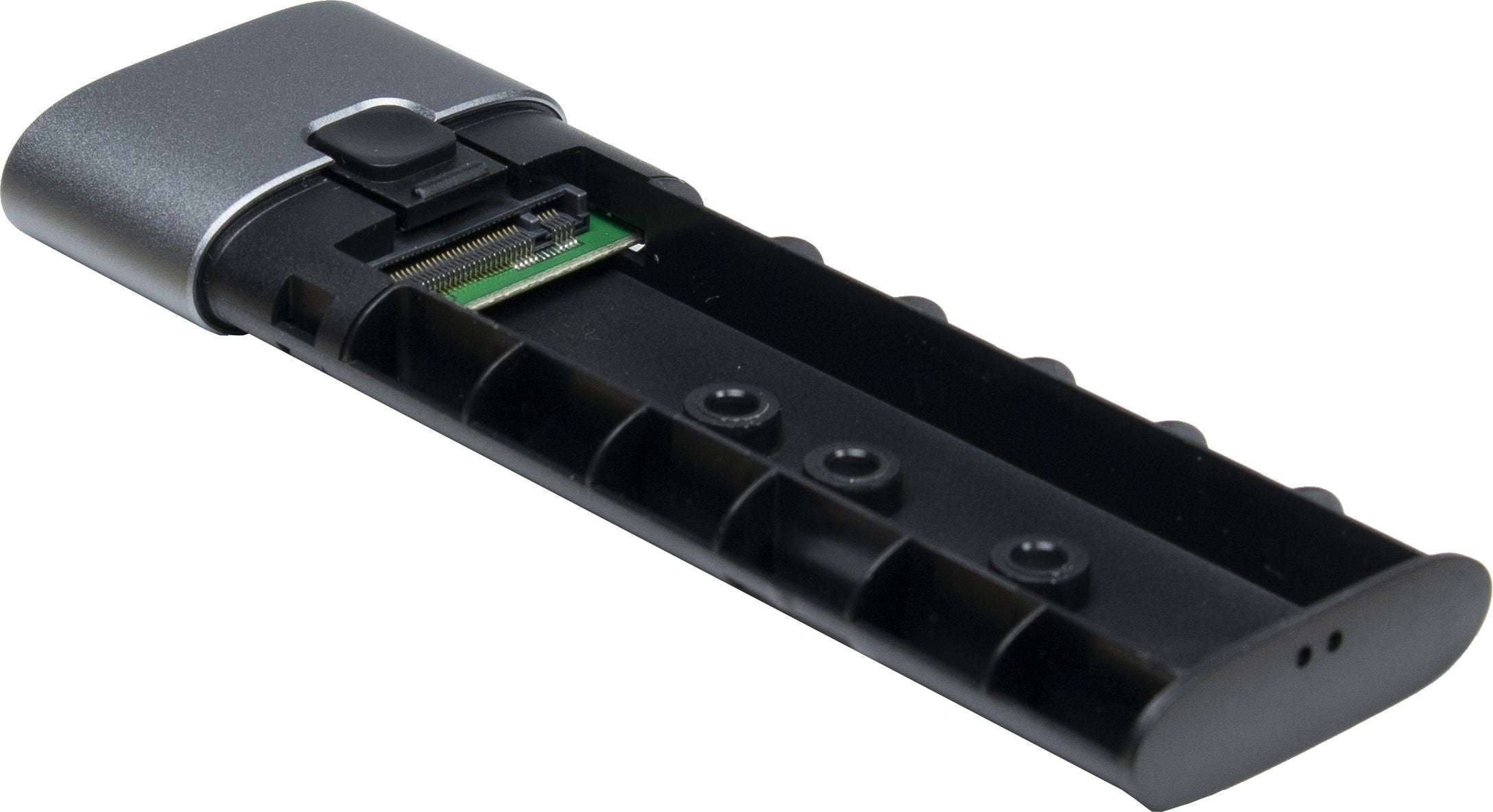 Inter-Tech Gd-Ms013 Caja De Disco Duro (Hdd) Azul M.2