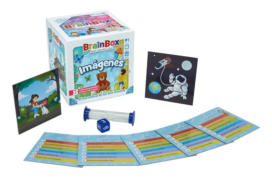 EAN 5025822234100 - Asmodee TGG13402-B juego de tablero BrainBox Imágenes 10 min Juego De Cartas imagen 3