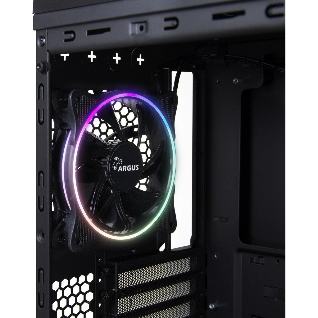Caja Pc Inter-Tech X-908 Infini2 2x120mm Vent Rgb