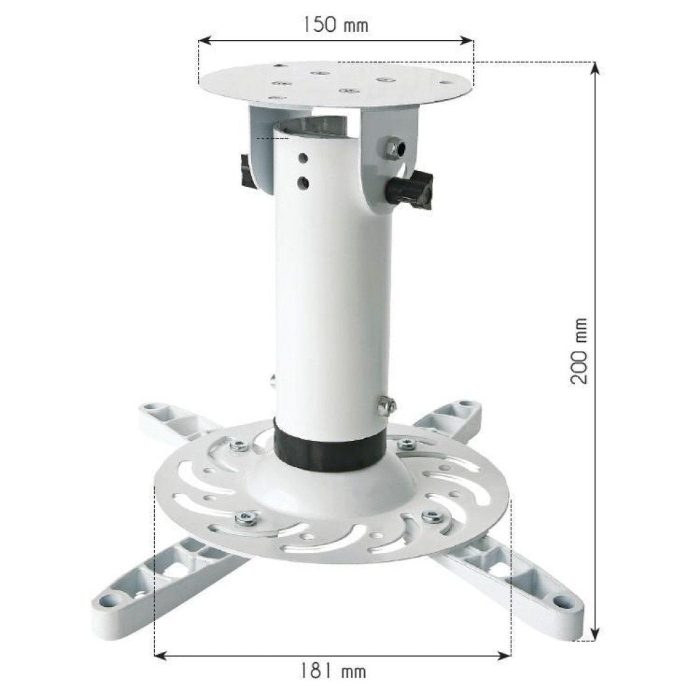 EAN 8054529022274 - Techly ICA-PM 200WH montaje para projector Techo Blanco imagen 3