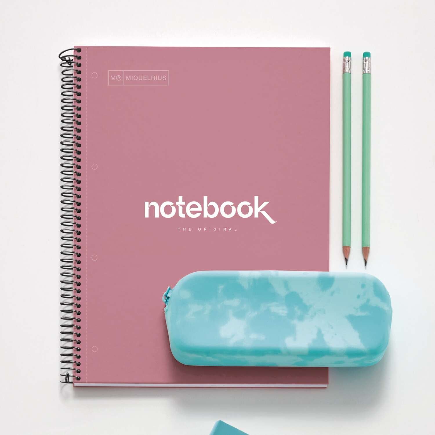 Maul A469326 Cuaderno Y Block A4 80 Hojas Rosa
