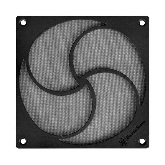 Silverstone Fan Dust Filter Sst-Ff125b, Hiflow 120mm, Magnet, Black