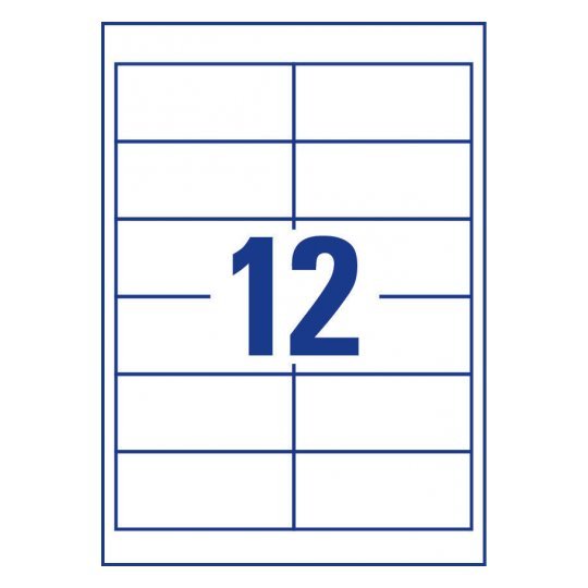 Avery Zweckform Etiquetas 3659-200 Blanco 97,0 X 42,3 Mm