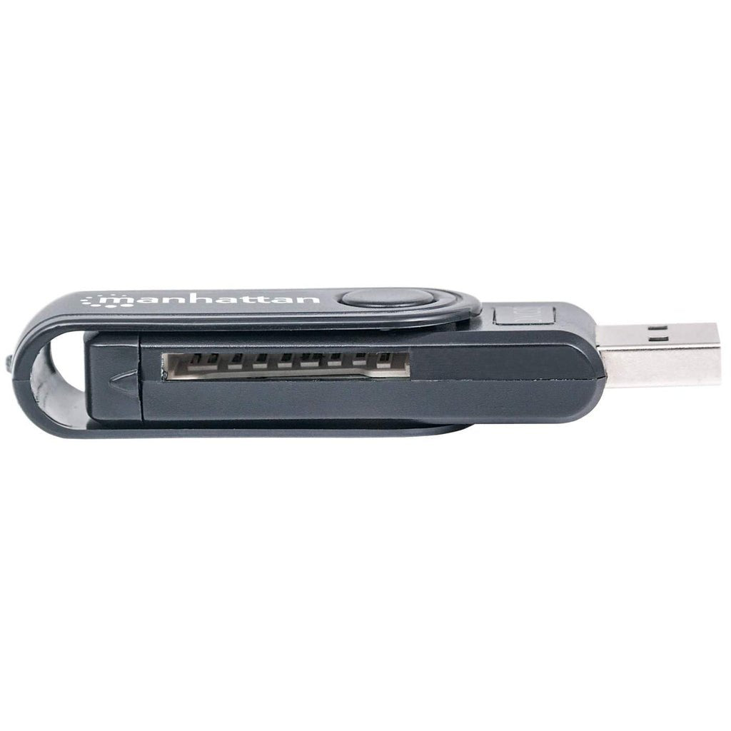 Manhattan Mini Multi-Card Reader Writer Usb 3.0 24-In-1