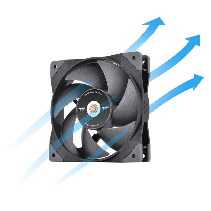 Ventilador 120x120 Thermaltake Swafan Gt12 Premiun Black