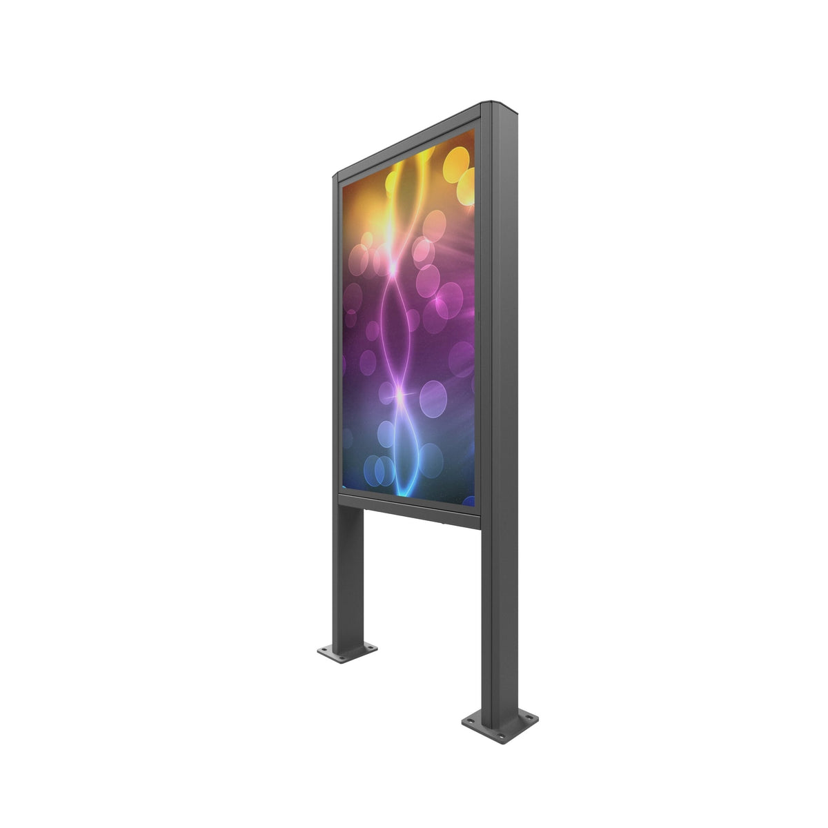 Edbak Hochformat-Kiosk Para Den Exterior 55" Samsung Lh55ohf