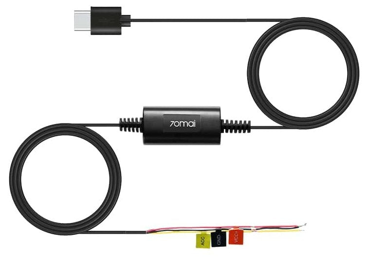 70mai Hardwire  Kit Up03 A810/M500/Omni Negro