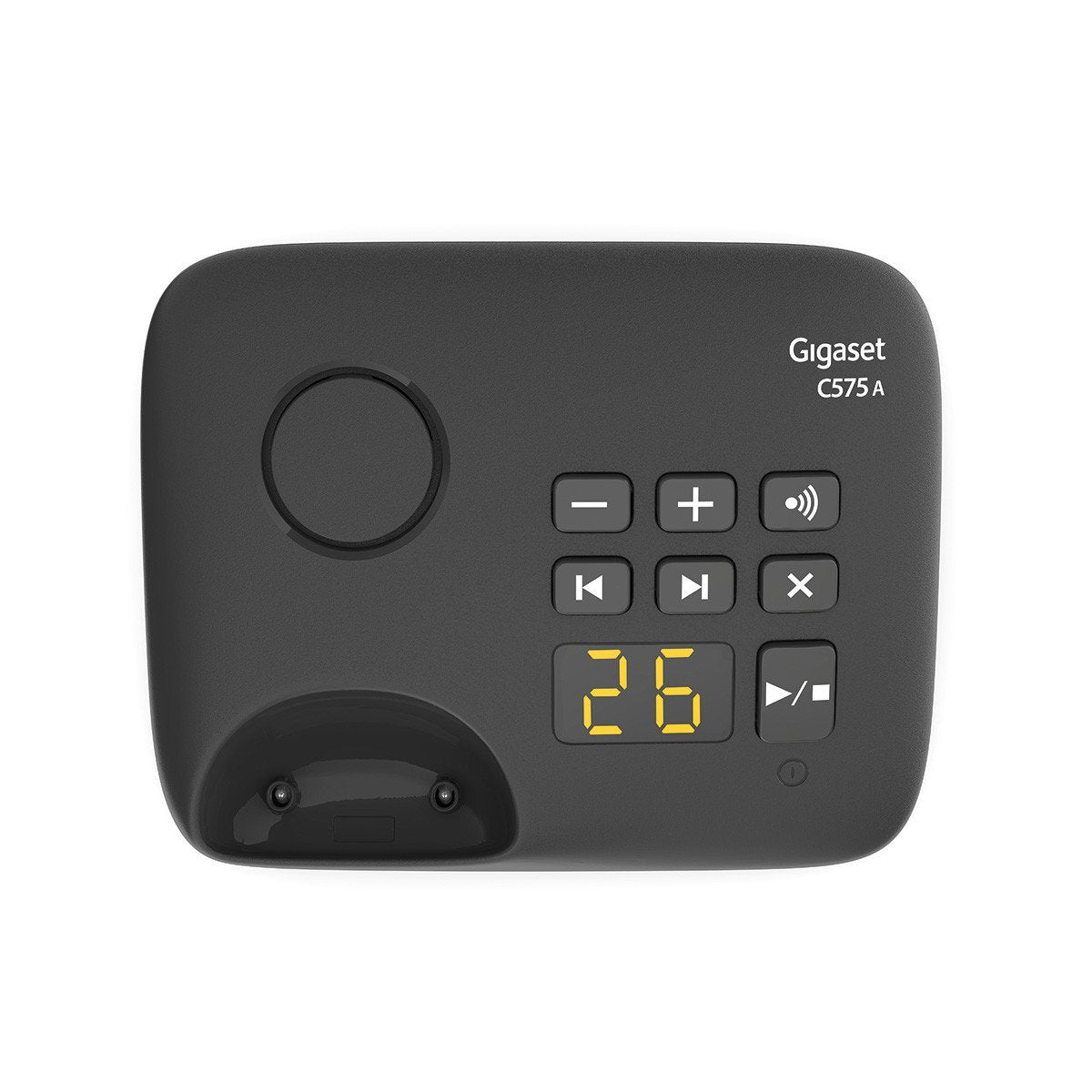 EAN 4250366861548 - Gigaset C575A Duo Teléfono DECT/analógico Identificador de llamadas Negro imagen 3