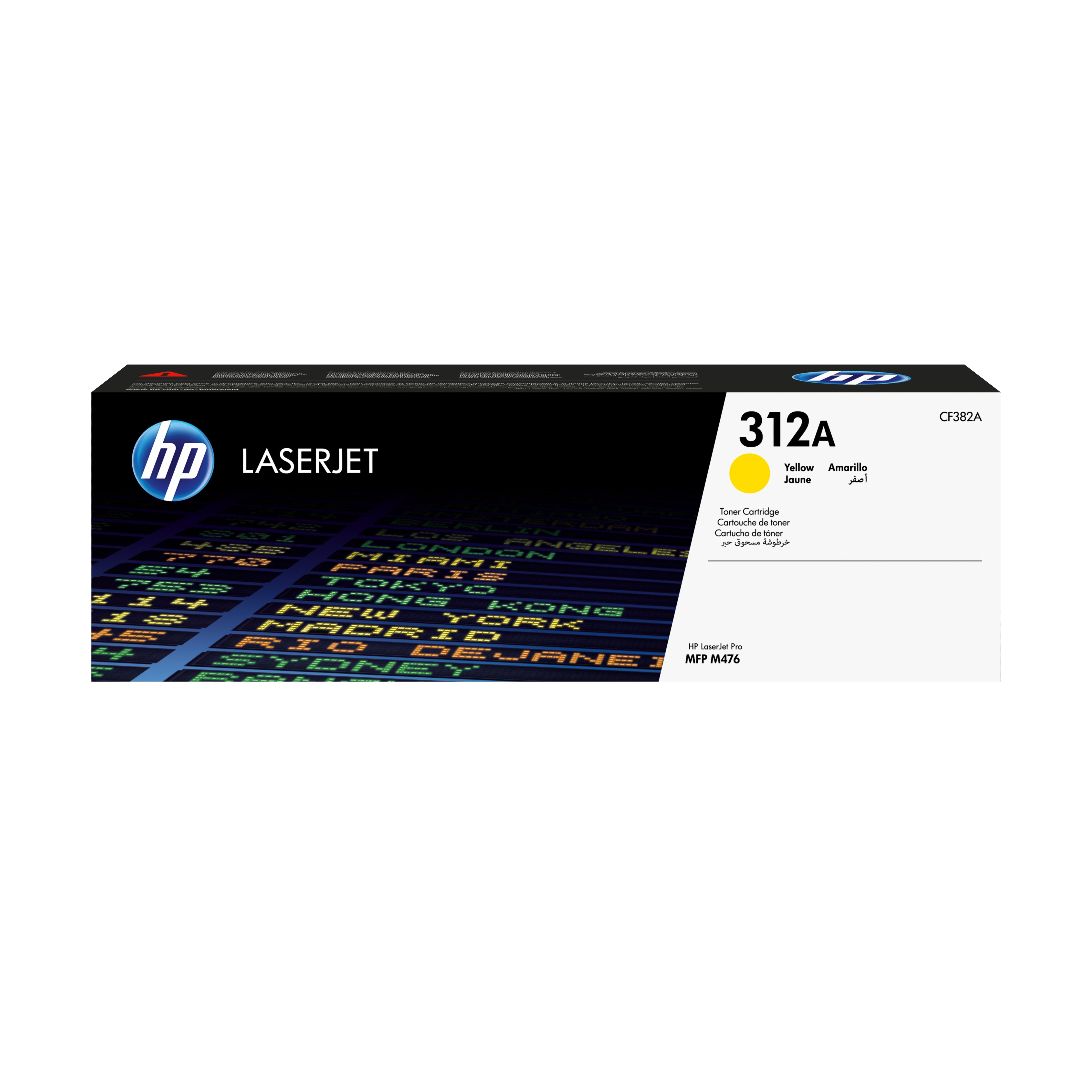 EAN 0887111367778 - HP 312A Yellow Original LaserJet Toner Cartridge cartucho de tóner imagen 1