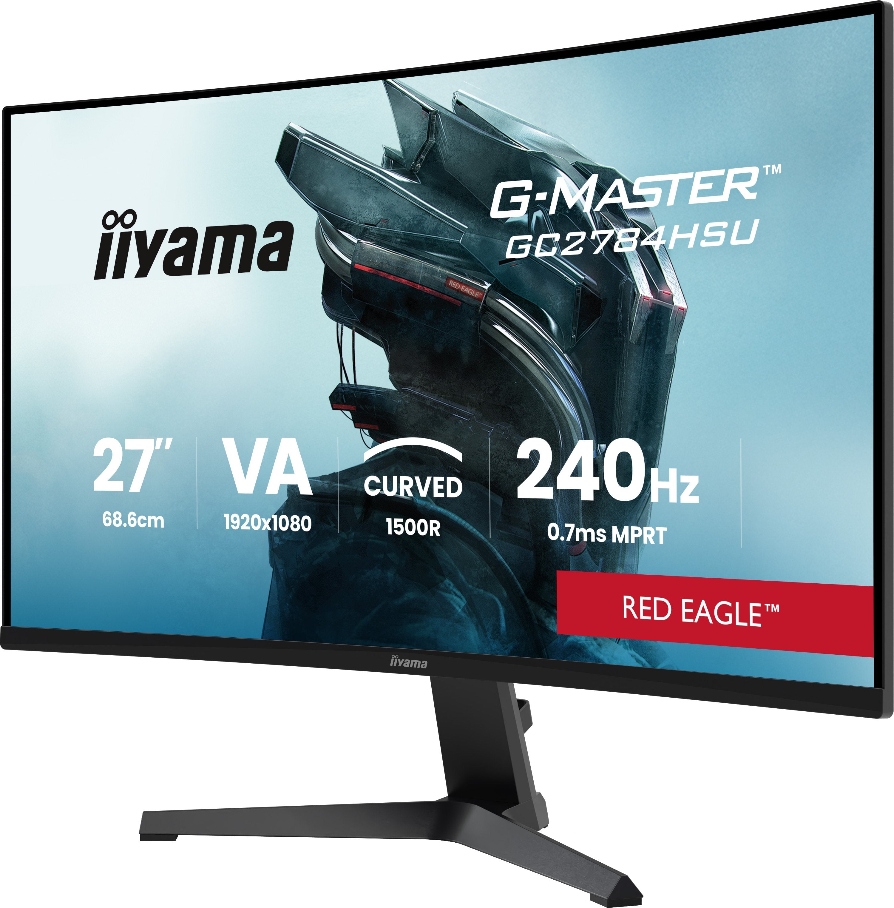EAN 4948570127580 - iiyama G-MASTER GC2784HSU-B1 pantalla para PC 68,6 cm (27") 1920 x 1080 Pixeles Full HD LCD Negro imagen 3