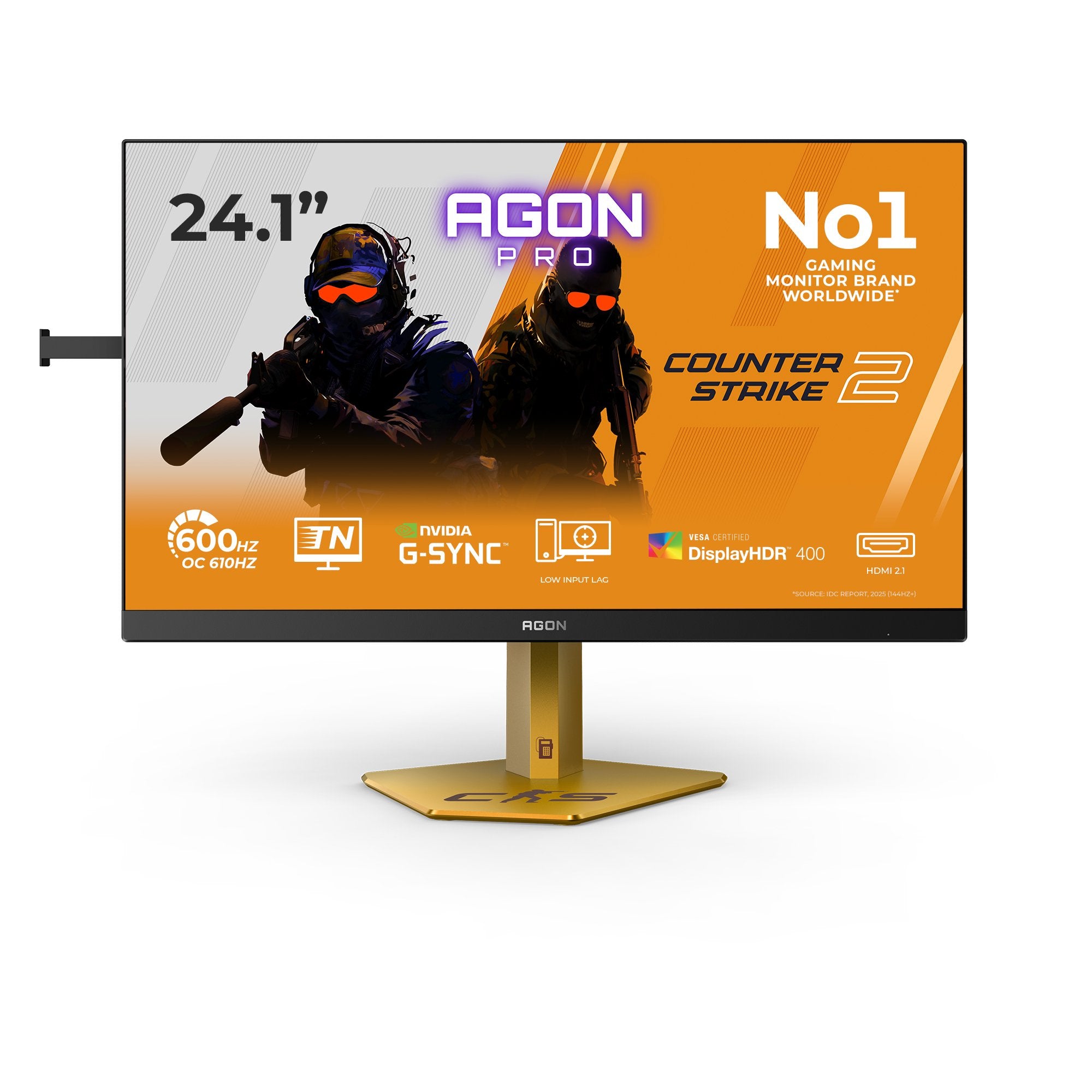 EAN 4038986143356 - AOC AGON PRO CS24A pantalla para PC 61,2 cm (24.1") 1920 x 1080 Pixeles Full HD LED Negro imagen 1