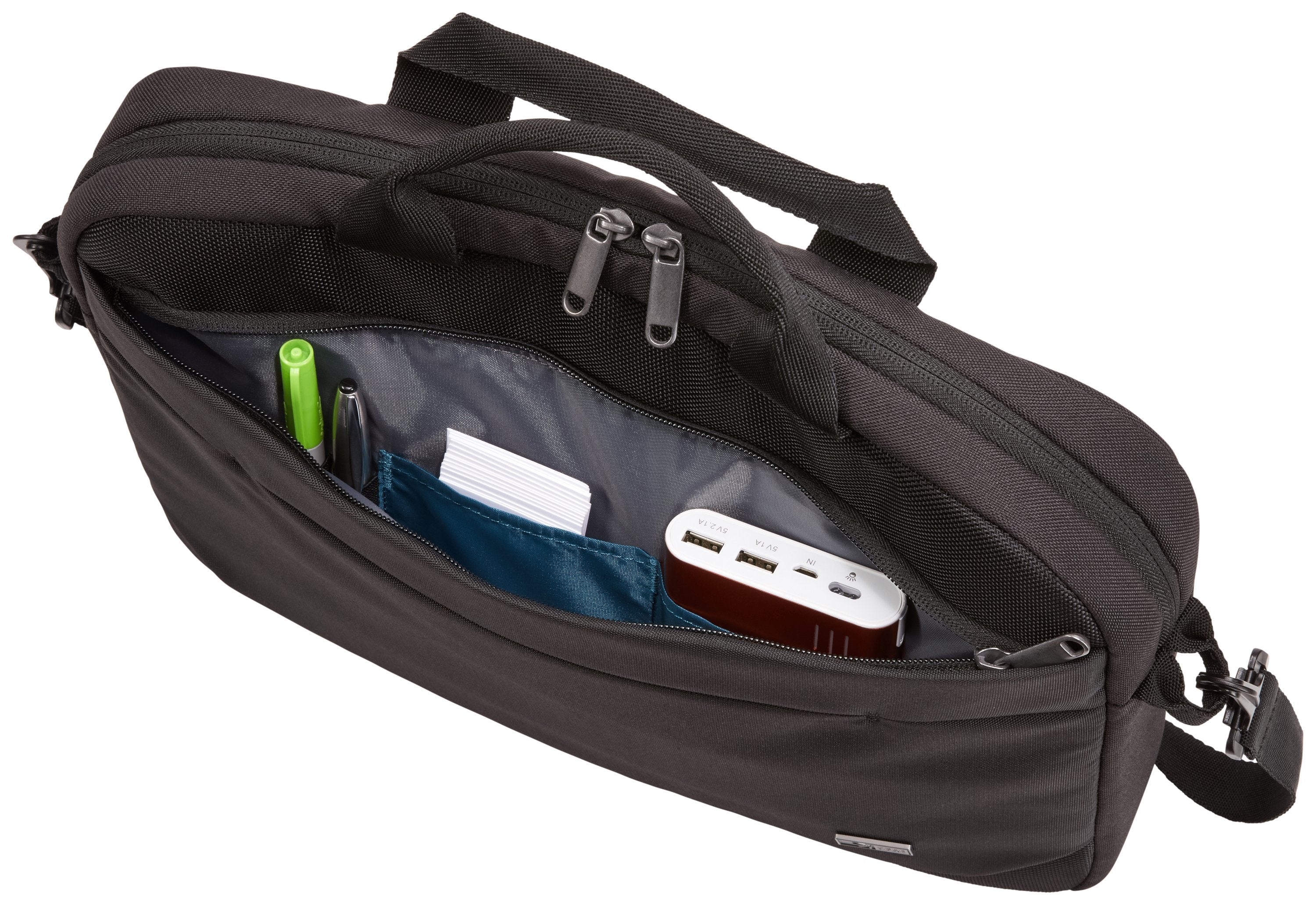 Case Logic Advantage Adva-114 Black Maletines Para Portátil 35,6 Cm (14") Bandolera Negro