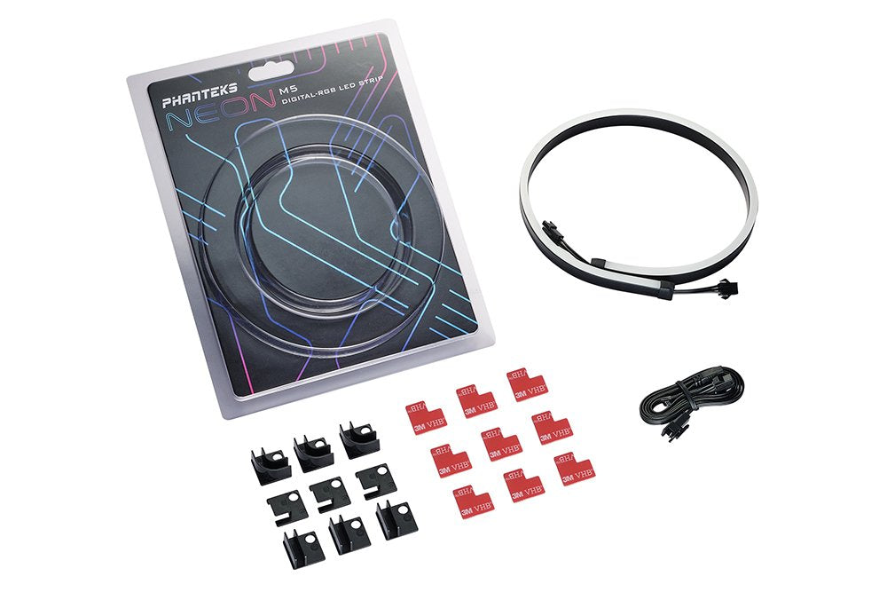Bandeau Led Phanteks Neon Digital Rgb 50cm (Noir)