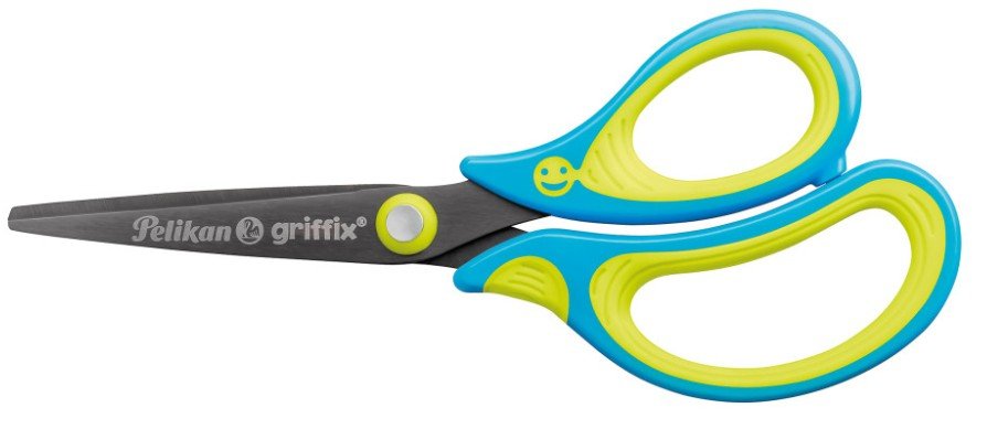 Tijeras Pelikan Griffix Sc1brs Azul Diestros