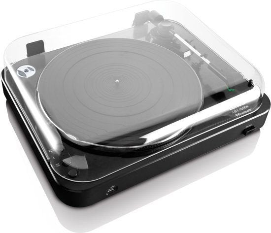 Lenco Lbt-120bk Tocadisco Tocadiscos De Tracción Por Correa Negro