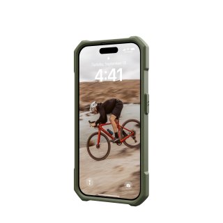 Funda Para Iphone 15 Pro Urban Armor Gear Essential Armos Magsafe 15,5 Cm (6.1") Oliva
