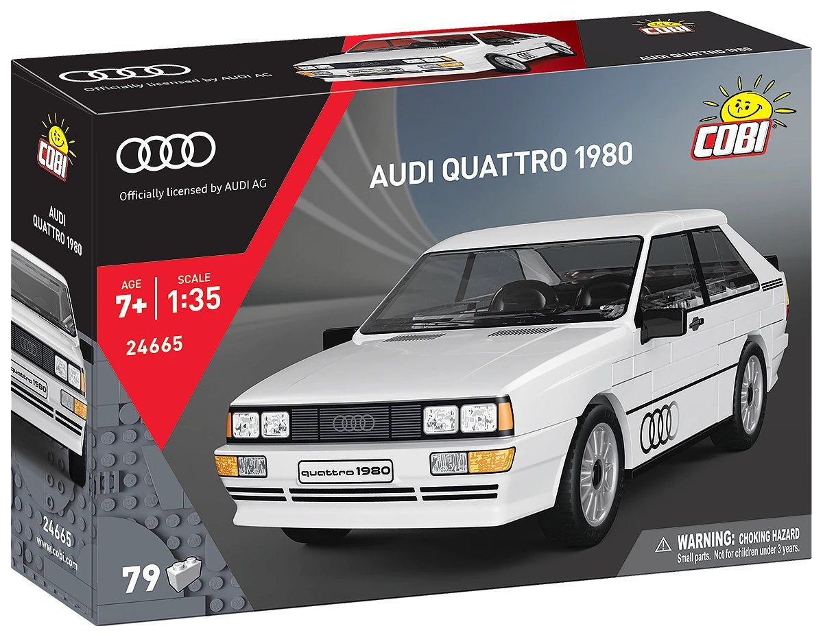Cobi Audi Quattro 1980 (Blanco, Massstab 1:35) Cobi-24665
