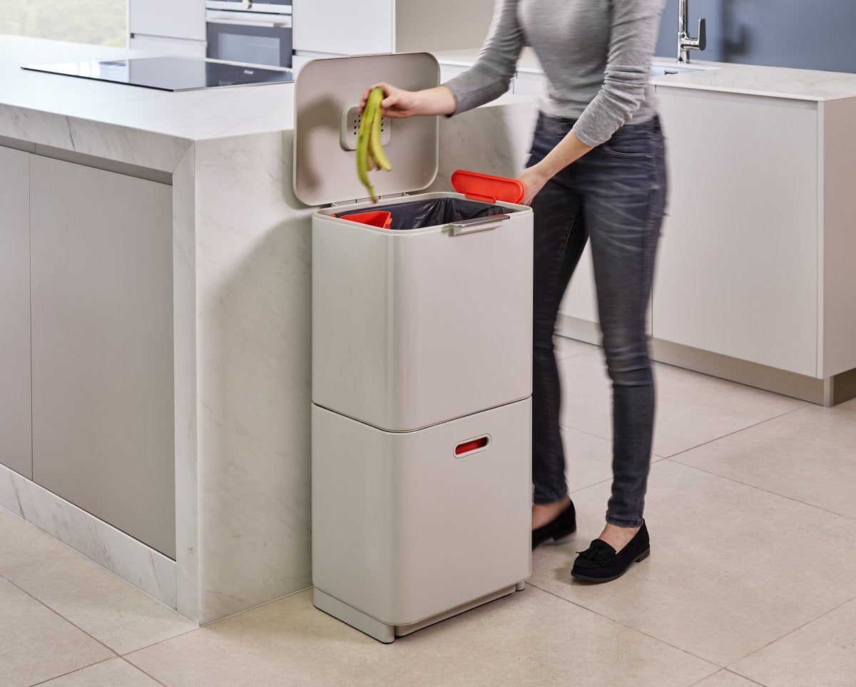 Joseph Joseph Waste Bin Totem 60 L Stone