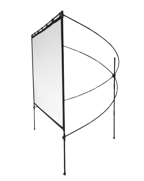 Approx Pantalla De Proyeccion Portatil 77? - Superficie De Tela Blanco Mate - Para Interior Y Exterior - Formato 16:9 -