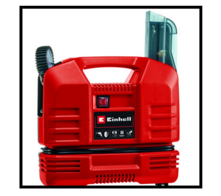 Set Compresor De Aire  Einhell Tc-Ac 190 Of 1100 W 190 L/Min Corriente Alterna