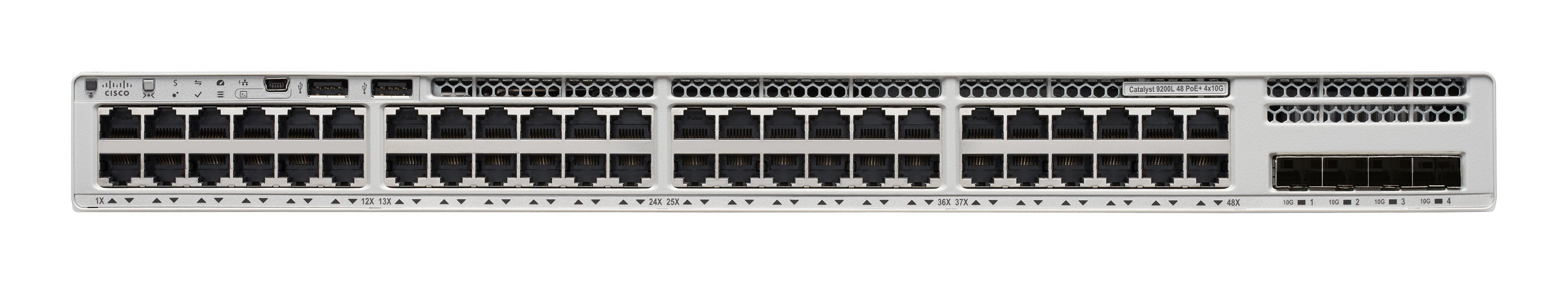 EAN 0889728298674 - Cisco Catalyst 9200L Gestionado L3 Gigabit Ethernet (10/100/1000) Energía sobre Ethernet (PoE) Gris imagen 2