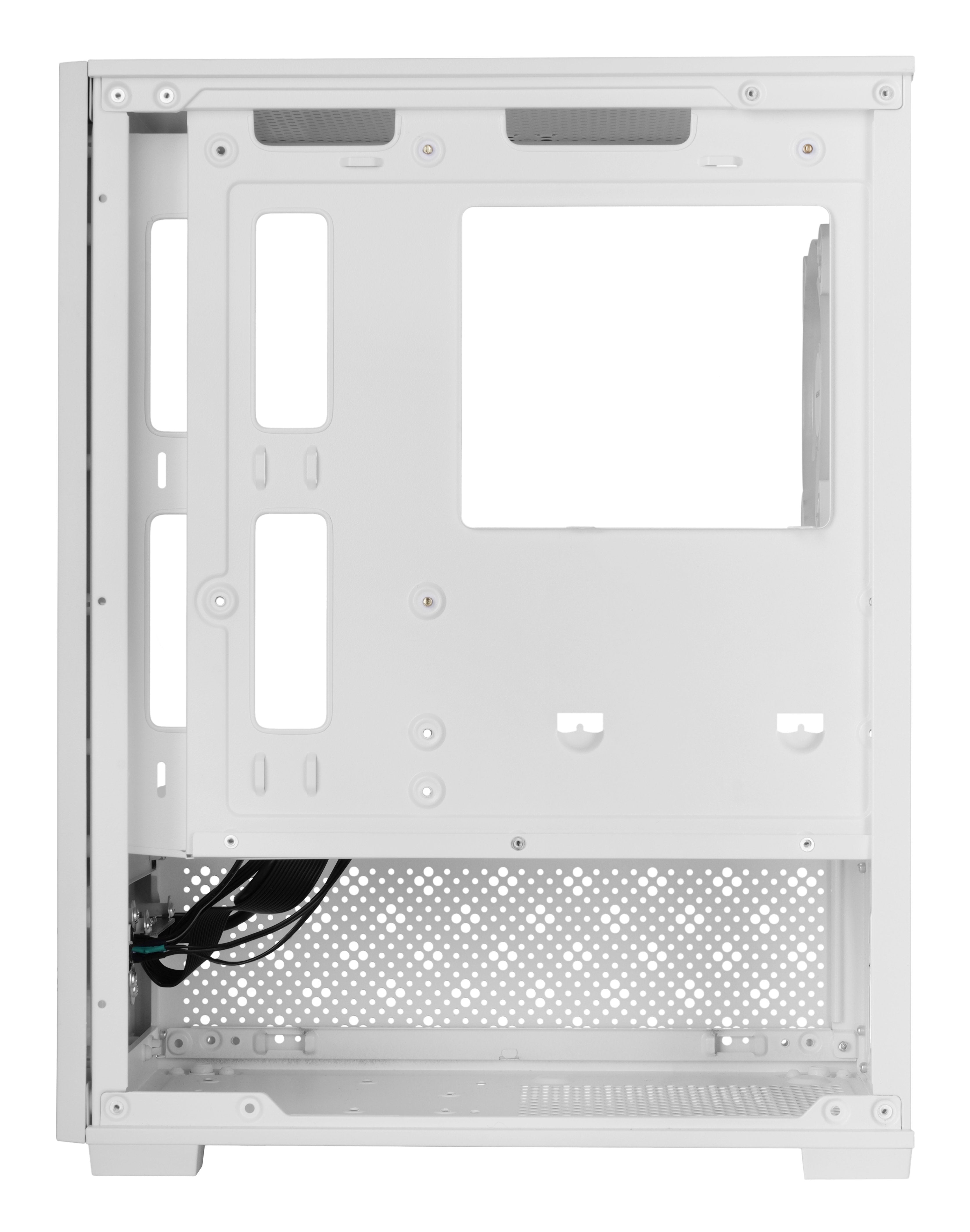 Caja Gaming Minitorre Mars Gaming Mc-Se2 Blanca