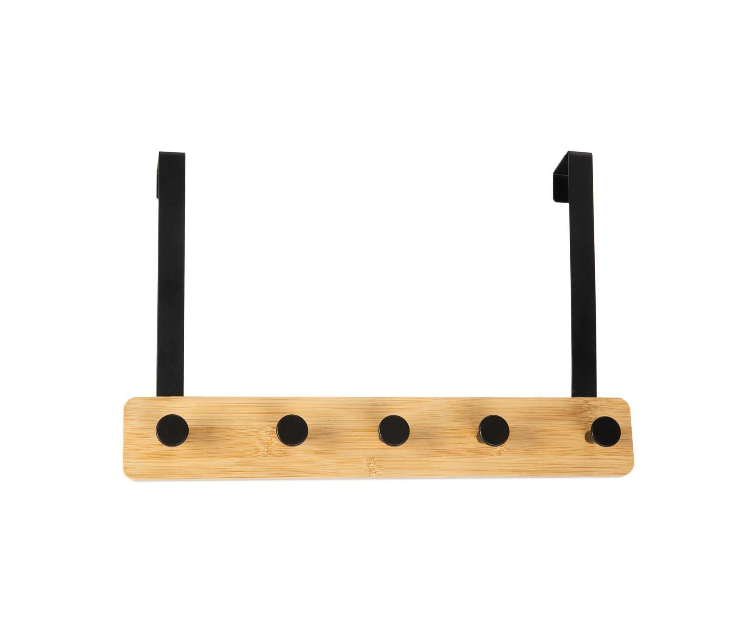 Perchero Colgador De Metal Negro 38x25cm Ax72099 Andrea House