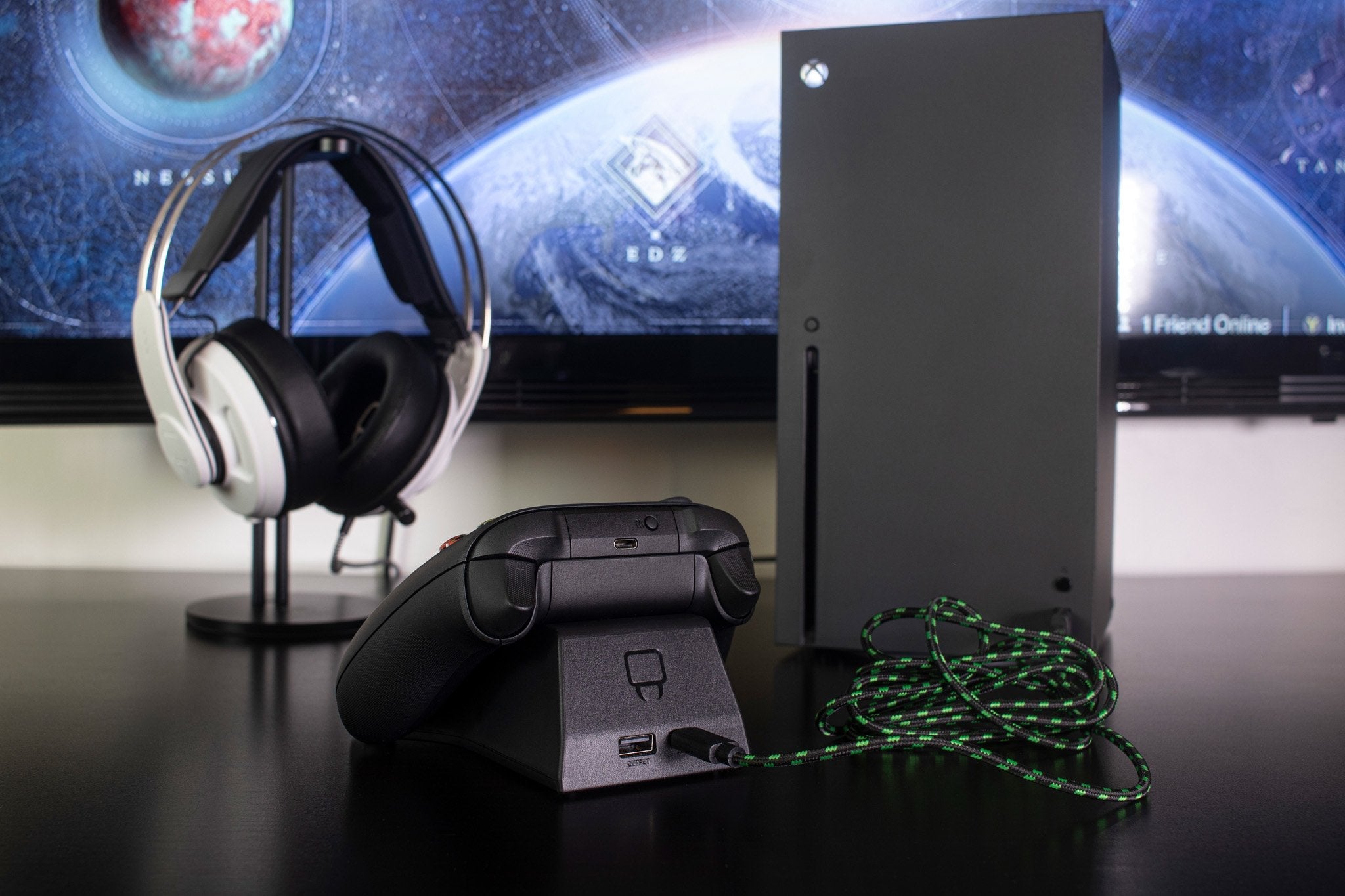 Venom Single Docking Mation Negro Ps5