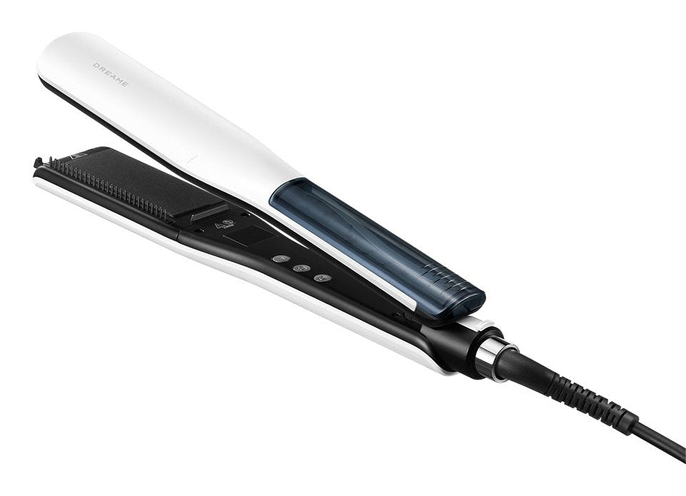 Plancha Dreame Pelo Vapor Steam Straight White