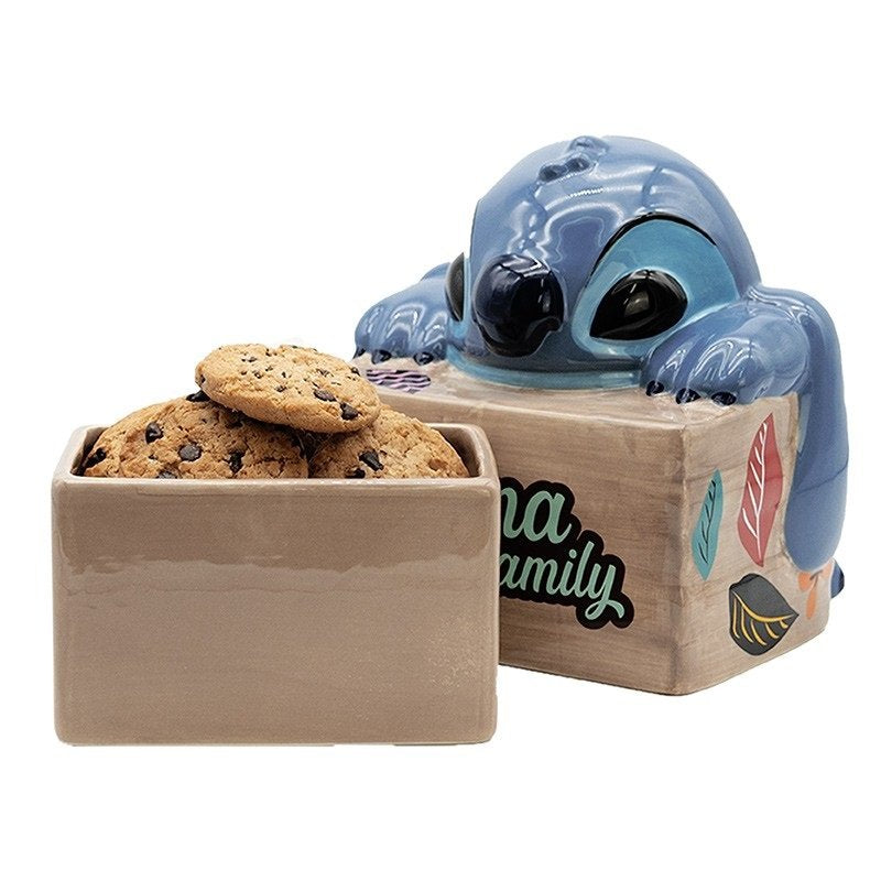 Replica Abystyle Disney Lilo & Stitch Ohana Recipiente Galletas