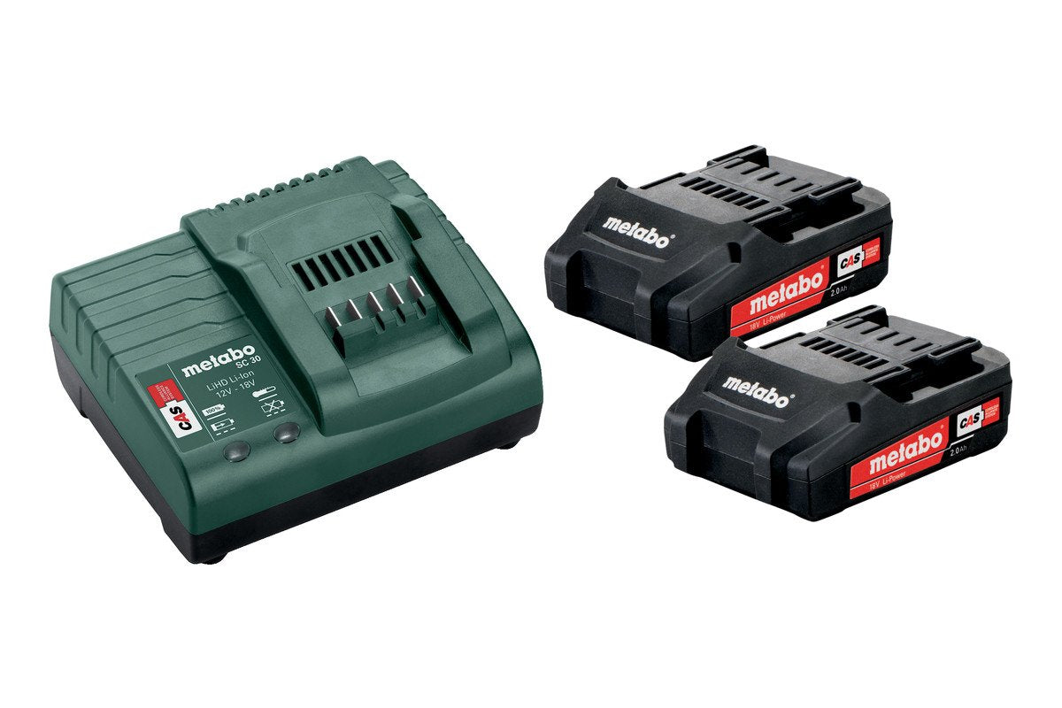 Metabo Metabo Basis-Set 2 X 2.0 Ah 685161000