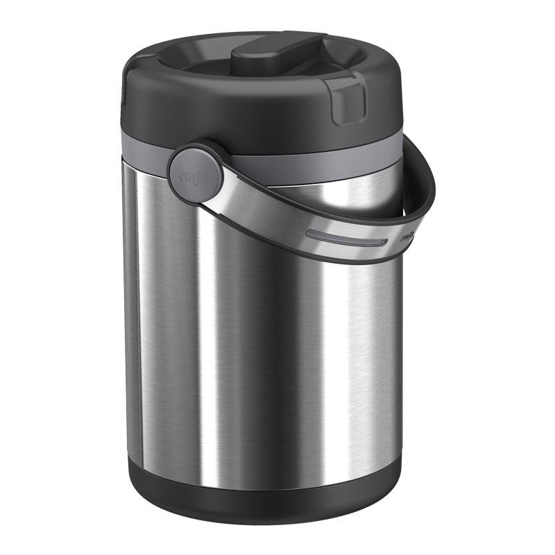 Recipiente Termico Emsa Mobility Stainl. 1,2l Negro/Antracita