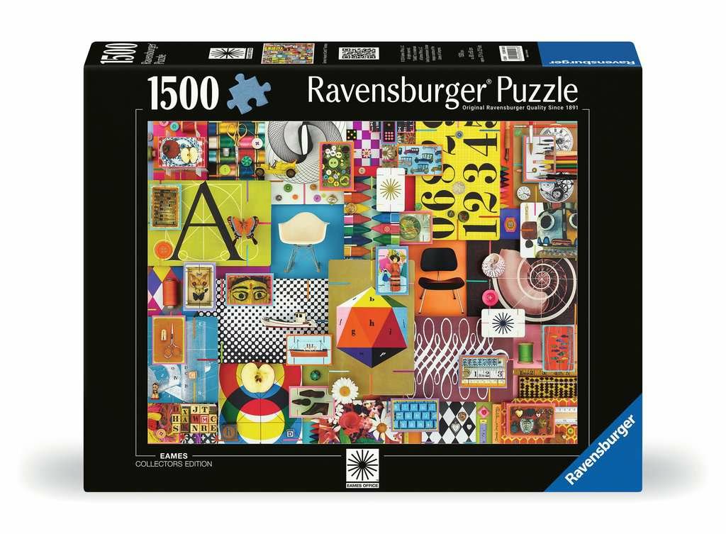 Ravensburger Puzzle Eames Edición Coleccionista - House Of Cards 1500 Piezas 12000428