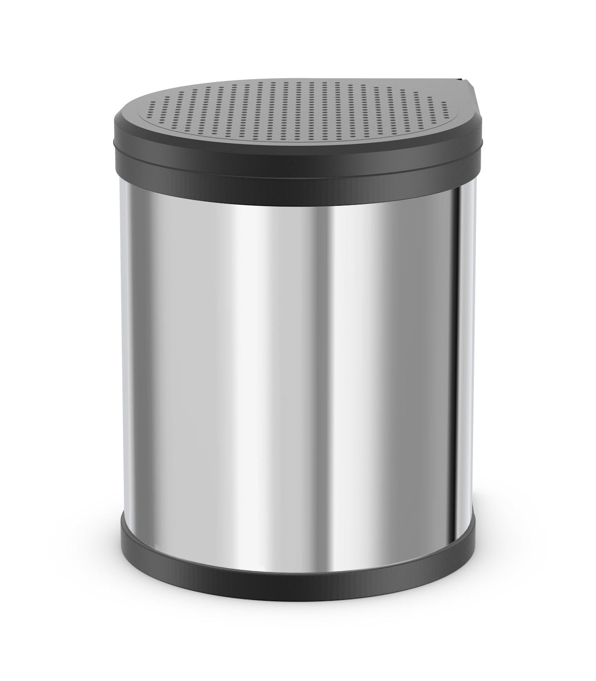 Hailo Compact-Box M 3555-101 Papelera 15 L Acero Inoxidable O X H