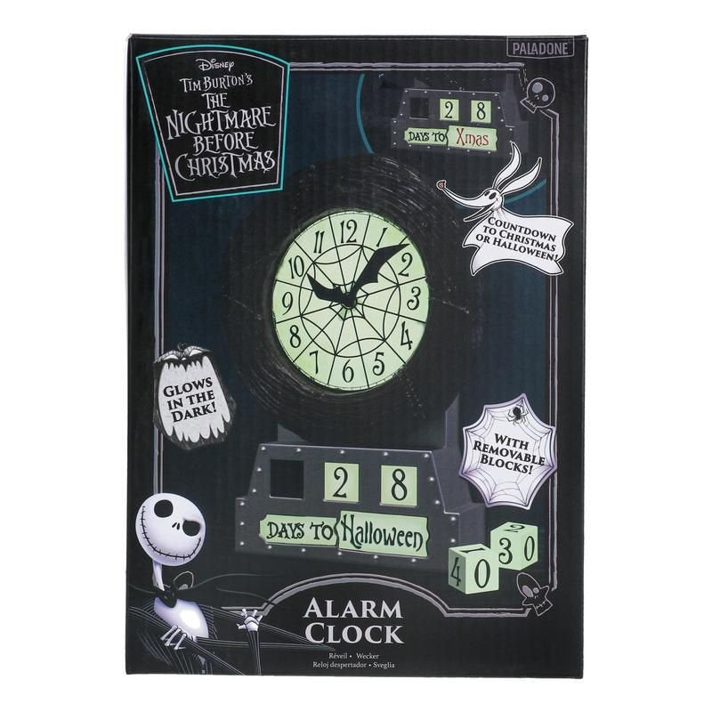 Reloj Despertador Paladone Pesadilla Antes De Navidad Cuenta Regresiva