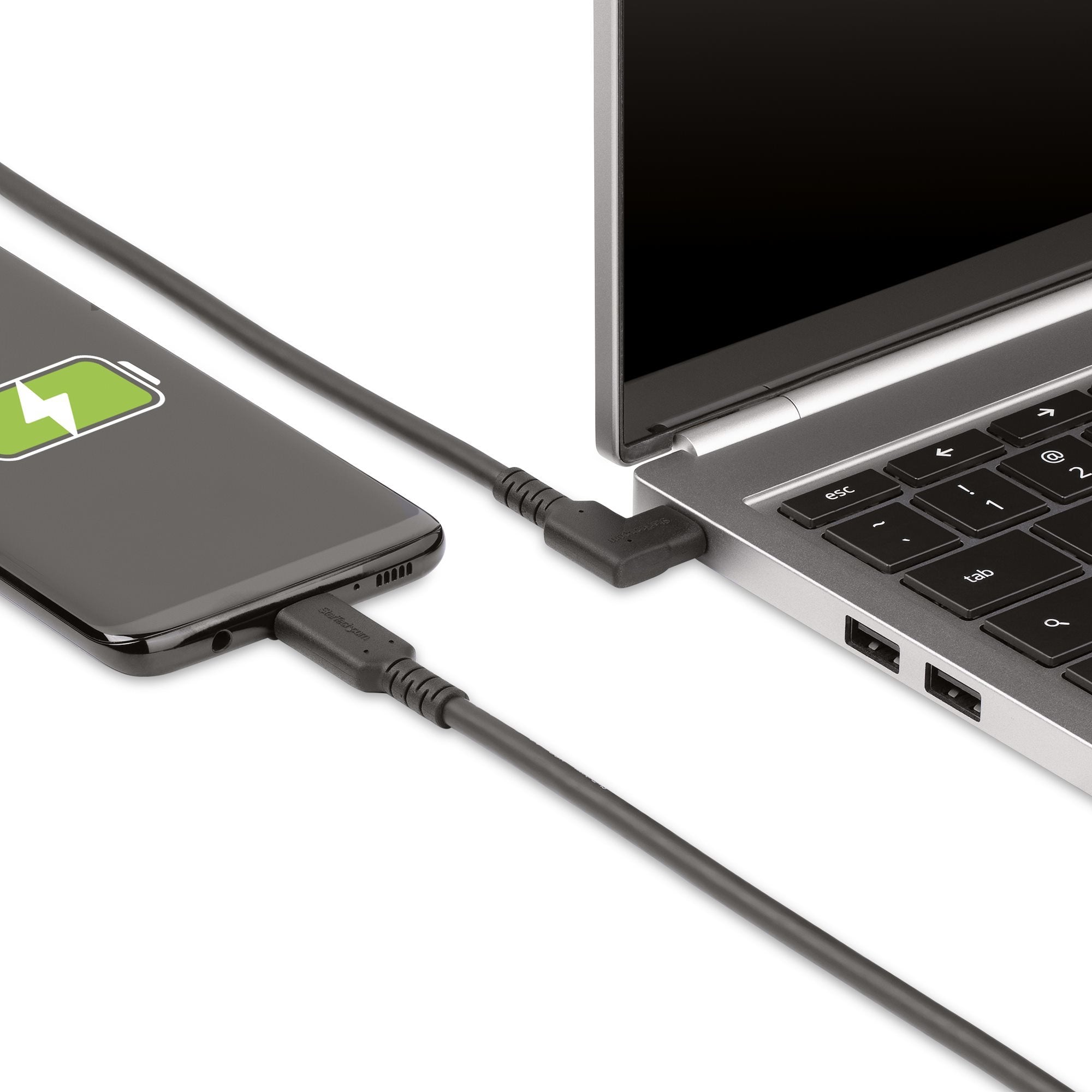 Startech.Com Rusb31cc50cmbr Cable Usb 0,5 M Usb 3.2 Gen 2 [3.1 Gen 2] Usb C Negro