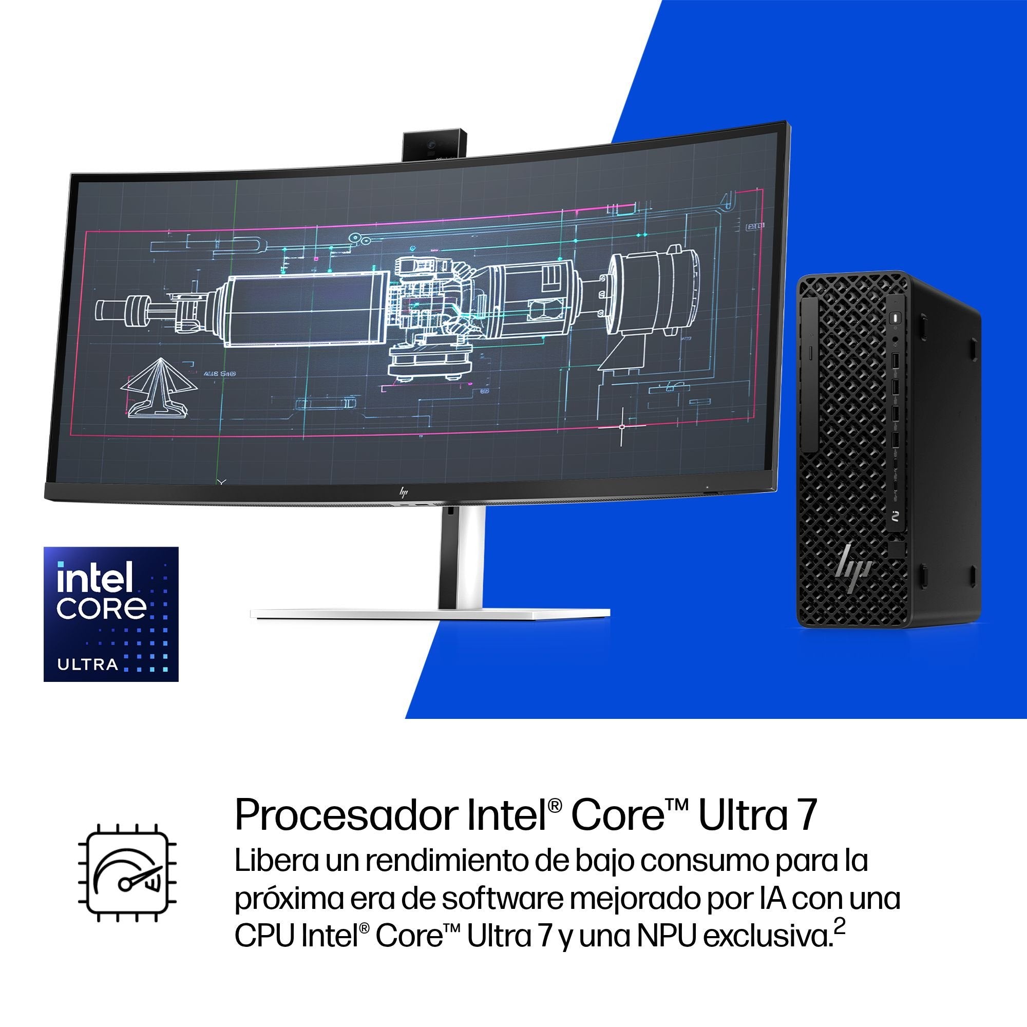 EAN 0199896738644 - HP Z2 SFF G1i Workstation Desktop PC Wolf Pro Security Edition Intel Core Ultra 7 265 48 GB DDR5-SDRAM 1  imagen 15